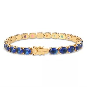 KURT GEIGER LONDON Sapphire Crystal Tennis Bracelet